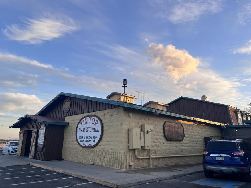 Tonopah Arizona Restaurant Tin Top
